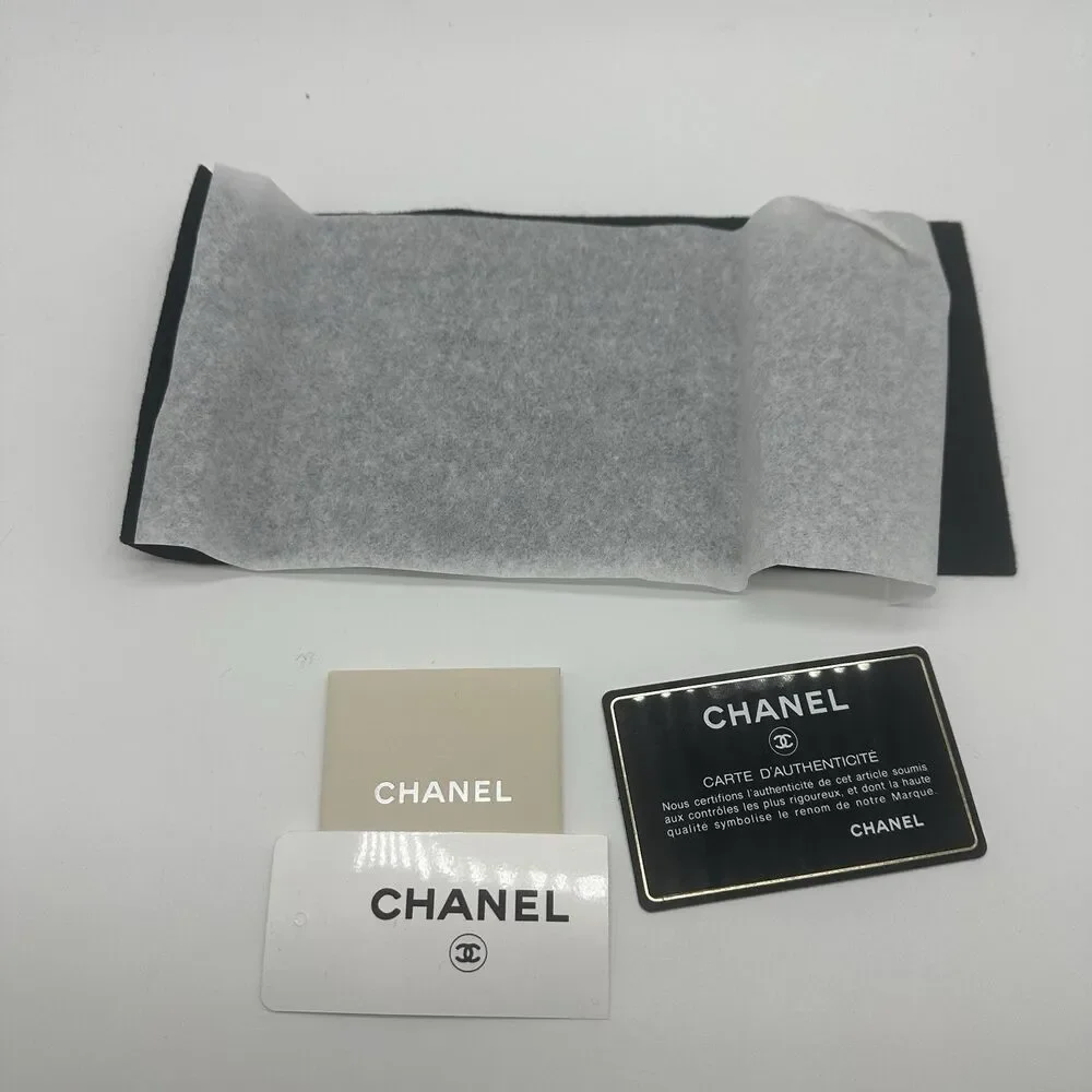 Authentic CHANEL Empty Box w/ Authenticity Card & Tissue Paper No Ribbon